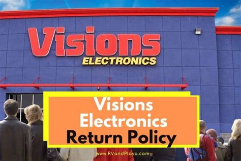 visions electronics canada return policy.